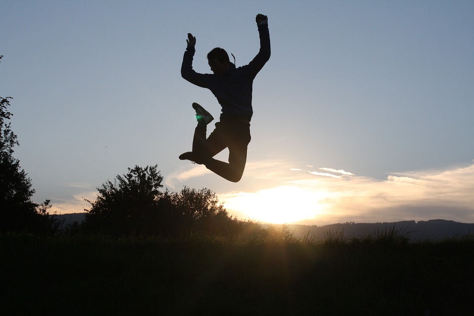 The New Year detox benefits of the trampoline.