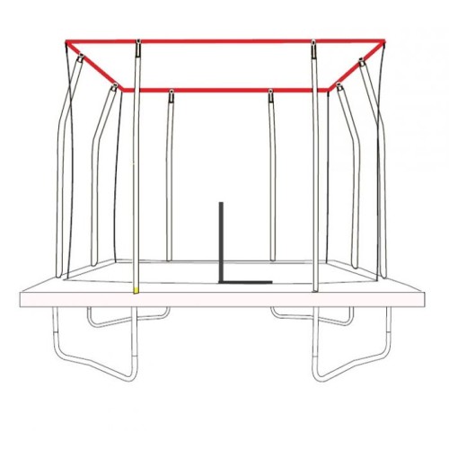 JumpKing G3 Pole Shock corded (12.7mm) for 12ft x 17ft Rectangular 