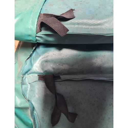 12 ft Super Premium Padding (green) Not Quite Perfect - Needs Cleaning
