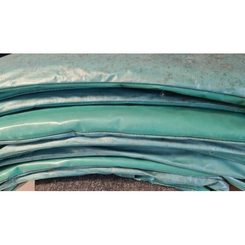 12 ft Super Premium Padding (green) Not Quite Perfect - Needs Cleaning