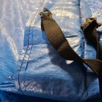 10 ft Trampoline Padding (blue) Not Quite Perfect - Needs Cleaning
