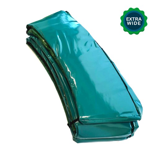14 ft Super Premium Trampoline Safety Padding (Extra Wide - Green)