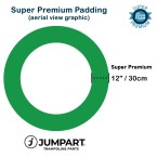 16 ft Super Premium Trampoline Safety Padding (Green)