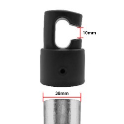 Pole Cap for 1.5 Inch Pole G shape