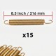 Premium 8.5 inch Spring (set of 15)