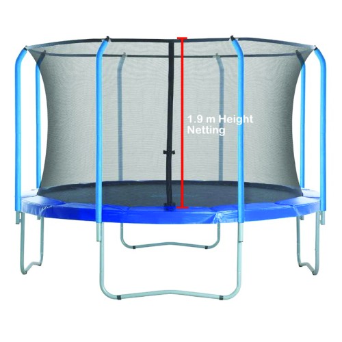 12 ft Safety Net Higher Type 1.9m ( for 4 or 8 Curved Pole trampoline )