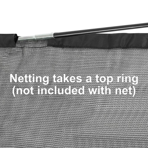 14 ft Safety Net  ( for 4 or 6 or 12 Curved Pole trampoline )