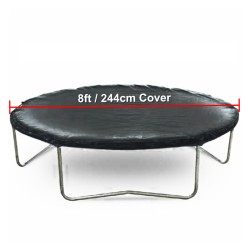 Weatherproof Cover (Black)  for 8 ft Trampoline