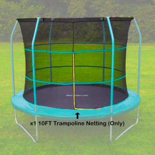 Tech Sport 10 ft Trampoline Netting (inside type for 6 straight poles)