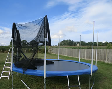 Fitting Guide For Trampoline Netting